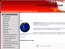 Tablet Screenshot of jobs.edathirinji.com